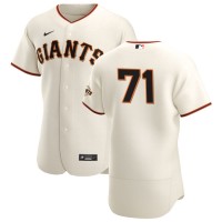 San Francisco San Francisco Giants #71 Tyler Rogers Men's Nike Cream Home 2020 Authentic Player MLB Jersey
