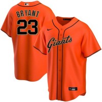 San Francisco San Francisco Giants #23 Kris Bryant Men's Nike Orange Alternate Game MLB Jersey