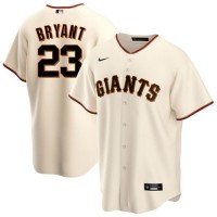San Francisco San Francisco Giants #23 Kris Bryant Men's Nike Cream Home Game MLB Jersey