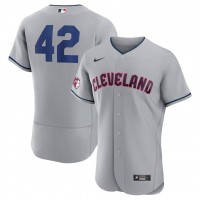 Cleveland Cleveland Guardians 2023 Jackie Robinson Day Gray Men's Nike Authentic Jersey
