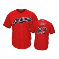 Cleveland Guardians #22 Jason Kipnis Scarlet Alternate 2019 Cool Base Stitched MLB Jersey