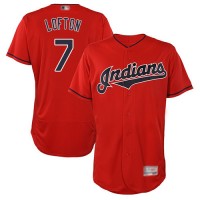 Cleveland Guardians #7 Kenny Lofton Red Flexbase Authentic Collection Stitched MLB Jersey