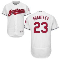 Cleveland Guardians #23 Michael Brantley White Flexbase Authentic Collection Stitched MLB Jersey