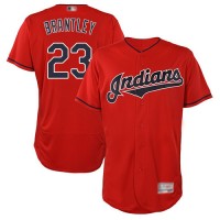 Cleveland Guardians #23 Michael Brantley Red Flexbase Authentic Collection Stitched MLB Jersey