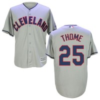 Cleveland Guardians #25 Jim Thome Grey New Cool Base Stitched MLB Jersey