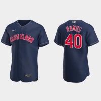 Cleveland Cleveland Guardians #40 Wilson Ramos Men's Nike 2022 Authentic Alternate Stitched MLB Jersey - Navy