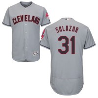Cleveland Guardians #31 Danny Salazar Grey Flexbase Authentic Collection Stitched MLB Jersey
