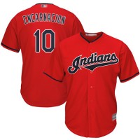 Cleveland Guardians #10 Edwin Encarnacion Red New Cool Base Stitched MLB Jersey