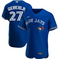 Toronto Toronto Blue Jays #27 Vladimir Guerrero Jr. Men's Nike Royal Alternate 2020 Authentic Player MLB Jersey
