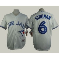 Toronto Blue Jays #6 Marcus Stroman White Cool Base Stitched MLB Jersey