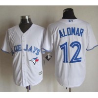 Toronto Blue Jays #12 Roberto Alomar White New Cool Base Stitched MLB Jersey