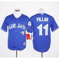 Toronto Blue Jays #11 Kevin Pillar Blue Cool Base Stitched MLB Jersey
