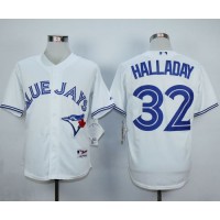 Toronto Blue Jays #32 Roy Halladay White Cool Base Stitched MLB Jersey