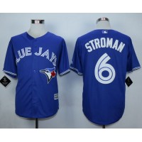 Toronto Blue Jays #6 Marcus Stroman Blue New Cool Base Stitched MLB Jersey