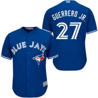 Toronto Blue Jays #27 Vladimir Guerrero Jr. Blue New Cool Base Stitched MLB Jersey