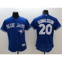 Toronto Blue Jays #20 Josh Donaldson Blue Flexbase Authentic Collection Stitched MLB Jersey