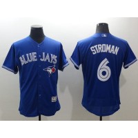 Toronto Blue Jays #6 Marcus Stroman Blue Flexbase Authentic Collection Stitched MLB Jersey