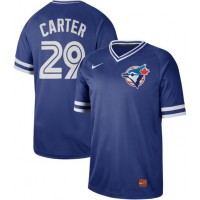 Nike Toronto Blue Jays #29 Joe Carter Royal Authentic Cooperstown Collection Stitched MLB Jersey