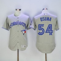Toronto Blue Jays #54 Roberto Osuna Grey Flexbase Authentic Collection Stitched MLB Jersey