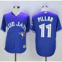 Toronto Blue Jays #11 Kevin Pillar Blue New Cool Base 40th Anniversary Stitched MLB Jersey