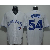 Toronto Blue Jays #54 Roberto Osuna White New Cool Base Stitched MLB Jersey