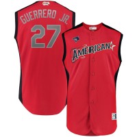 Toronto Blue Jays #27 Vladimir Guerrero Jr. Red 2019 All-Star American League Stitched MLB Jersey