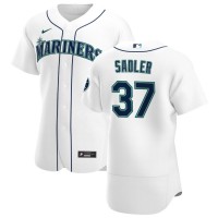 Seattle Seattle Mariners #37 Casey Sadler Men's Nike White Home 2020 Authentic Player MLB Jersey