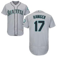 Seattle Mariners #17 Mitch Haniger Grey Flexbase Authentic Collection Stitched MLB Jersey