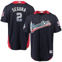 Seattle Mariners #2 Jean Segura Navy Blue 2018 All-Star American League Stitched MLB Jersey