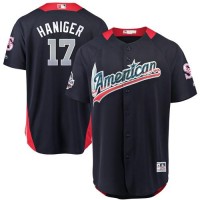 Seattle Mariners #17 Mitch Haniger Navy Blue 2018 All-Star American League Stitched MLB Jersey