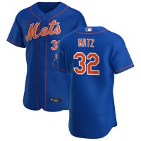 New York New York Mets #32 Steven Matz Men's Nike Royal Alternate 2020 Authentic Player MLB Jersey