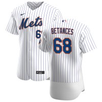 New York New York Mets #68 Dellin Betances Men's Nike White Home 2020 Authentic Player MLB Jersey