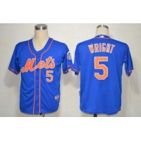 New York Mets #5 David Wright Blue Alternate Home Cool Base Stitched MLB Jersey