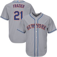 New York Mets #21 Todd Frazier Grey New Cool Base Stitched MLB Jersey