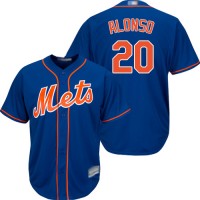 New York Mets #20 Pete Alonso Blue New Cool Base Stitched MLB Jersey