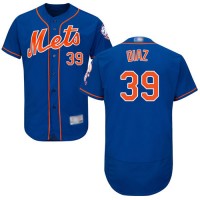 New York Mets #39 Edwin Diaz Blue Flexbase Authentic Collection Stitched MLB Jersey
