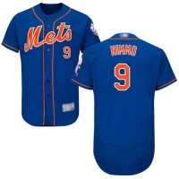 New York Mets #9 Brandon Nimmo Blue Flexbase Authentic Collection Stitched MLB Jersey