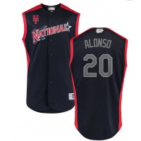 New York Mets #20 Pete Alonso Navy 2019 All-Star National League Stitched MLB Jersey