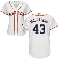 Houston Astros #43 Lance McCullers White Home Women's Stitched MLB Jersey