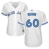 Toronto Blue Jays #60 Tanner Roark White Home Women's Stitched MLB Jersey