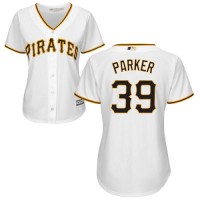 Pittsburgh Pirates #39 Dave Parker White Home Women's Stitched MLB Jersey