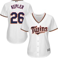 Minnesota Twins #26 Max Kepler White Home Women's Stitched MLB Jersey