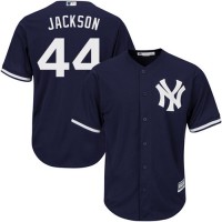 New York Yankees #44 Reggie Jackson Navy blue Cool Base Stitched Youth MLB Jersey