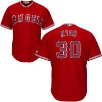 Los Angeles Angels #30 Nolan Ryan Red Cool Base Stitched Youth MLB Jersey