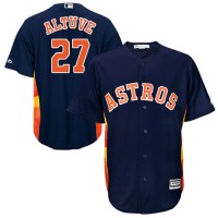 Houston Astros #27 Jose Altuve Navy Blue Cool Base Stitched Youth MLB Jersey