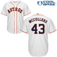 Houston Astros #43 Lance McCullers White Cool Base Stitched Youth MLB Jersey