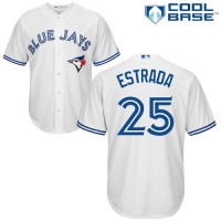 Toronto Blue Jays #25 Marco Estrada White Cool Base Stitched Youth MLB Jersey