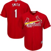 St.Louis Cardinals #1 Ozzie Smith Red Cool Base Stitched Youth MLB Jersey