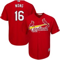 St.Louis Cardinals #16 Kolten Wong Red Cool Base Stitched Youth MLB Jersey
