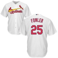 St.Louis Cardinals #25 Dexter Fowler White Cool Base Stitched Youth MLB Jersey